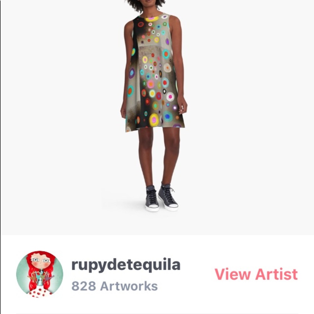 Redbubble A-line dress